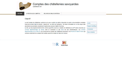 Desktop Screenshot of castellanie.net